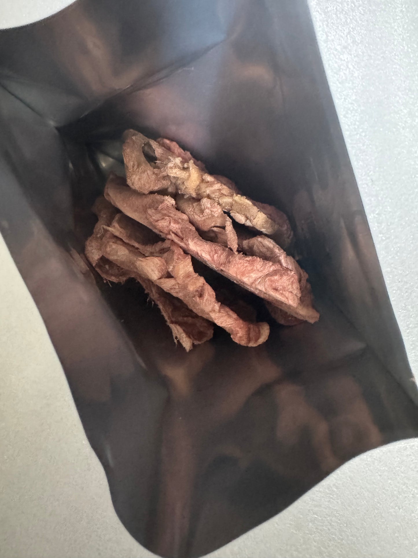 RAW QTY 4 | Freeze-Dries NY Steaks | Thin Cut | 25 Year Shelf Life | USA Product | No Preservatives or additives | All Natural USDA inspected beef