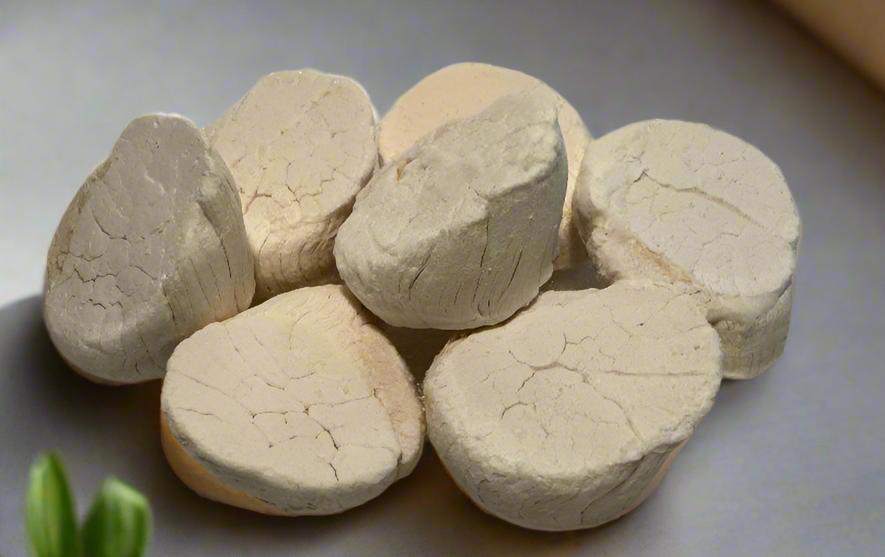 RAW Freeze-Dried Scallops 3.7oz | QTY 18-23 Per package | 1 LB. Rehydrated |
