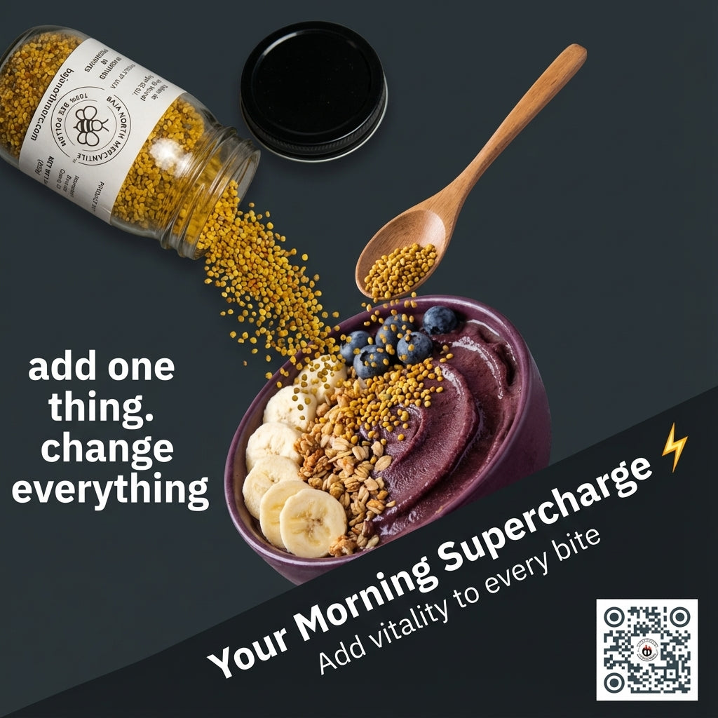 9 oz. Glass Jar of Premium Honey Bee Pollen | Harvested in USA | Vacuumed Packed for Freshness | Oxygen Absorber and Desiccant added to Increase Shelf Life