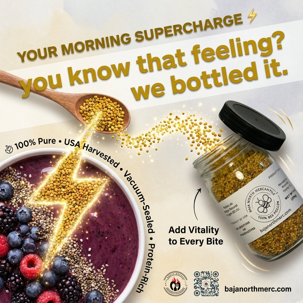 9 oz. Glass Jar of Premium Honey Bee Pollen | Harvested in USA | Vacuumed Packed for Freshness | Oxygen Absorber and Desiccant added to Increase Shelf Life